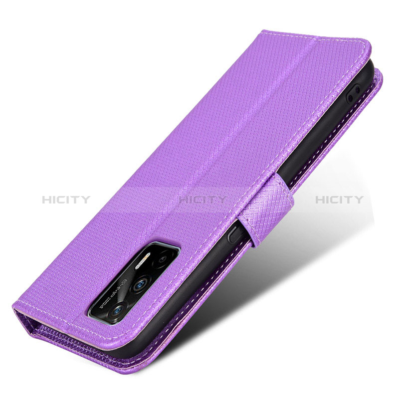 Coque Portefeuille Livre Cuir Etui Clapet BY1 pour Realme GT 5G Plus