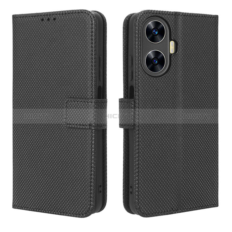 Coque Portefeuille Livre Cuir Etui Clapet BY1 pour Realme Narzo N55 Plus