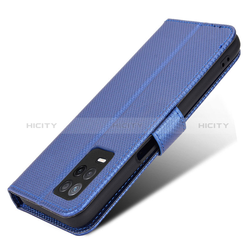 Coque Portefeuille Livre Cuir Etui Clapet BY1 pour Realme V13 5G Plus