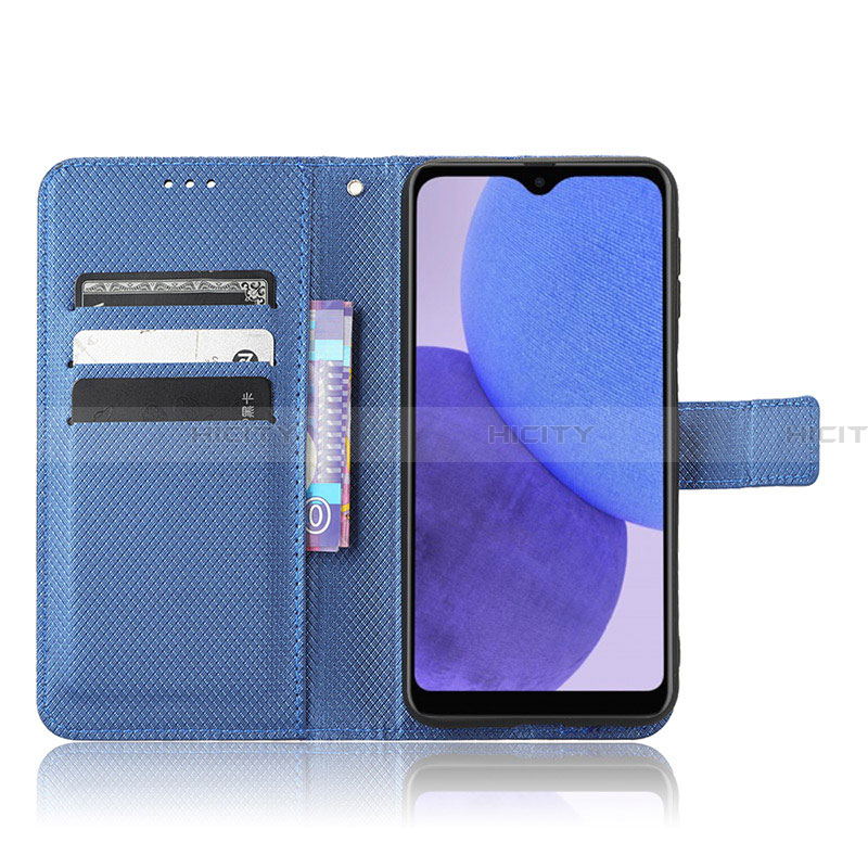 Coque Portefeuille Livre Cuir Etui Clapet BY1 pour Samsung Galaxy A23 5G SC-56C Plus