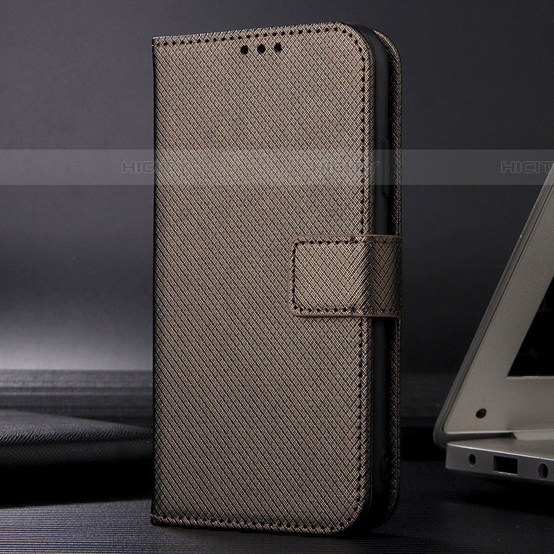 Coque Portefeuille Livre Cuir Etui Clapet BY1 pour Samsung Galaxy A72 5G Marron Plus