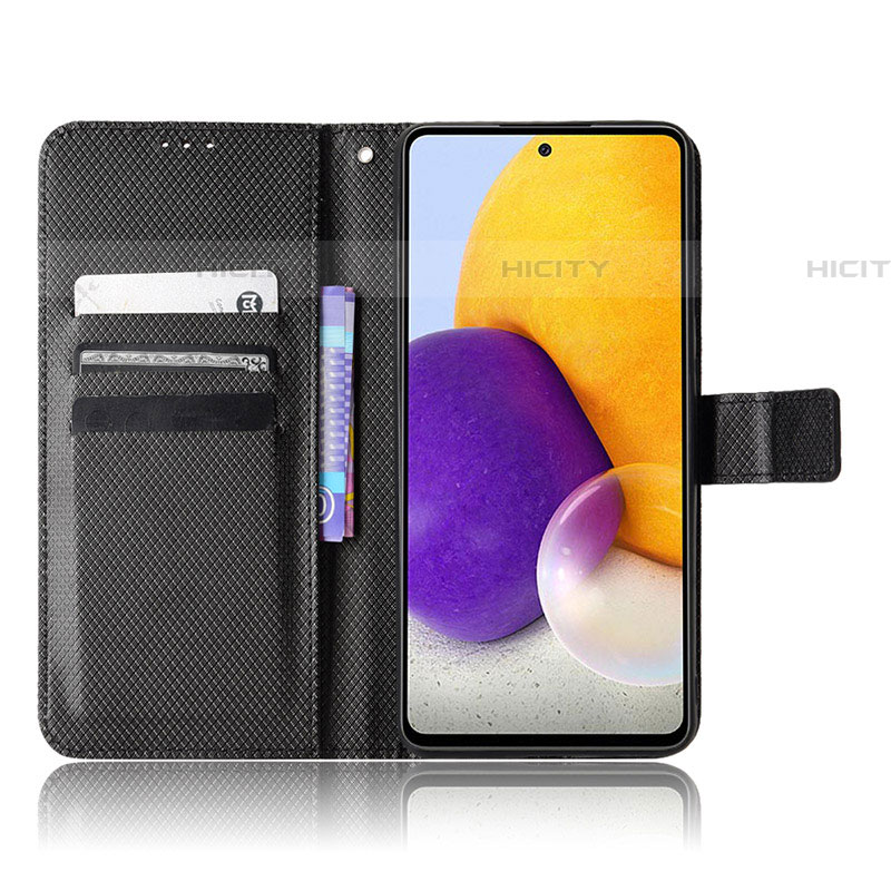 Coque Portefeuille Livre Cuir Etui Clapet BY1 pour Samsung Galaxy A72 5G Plus