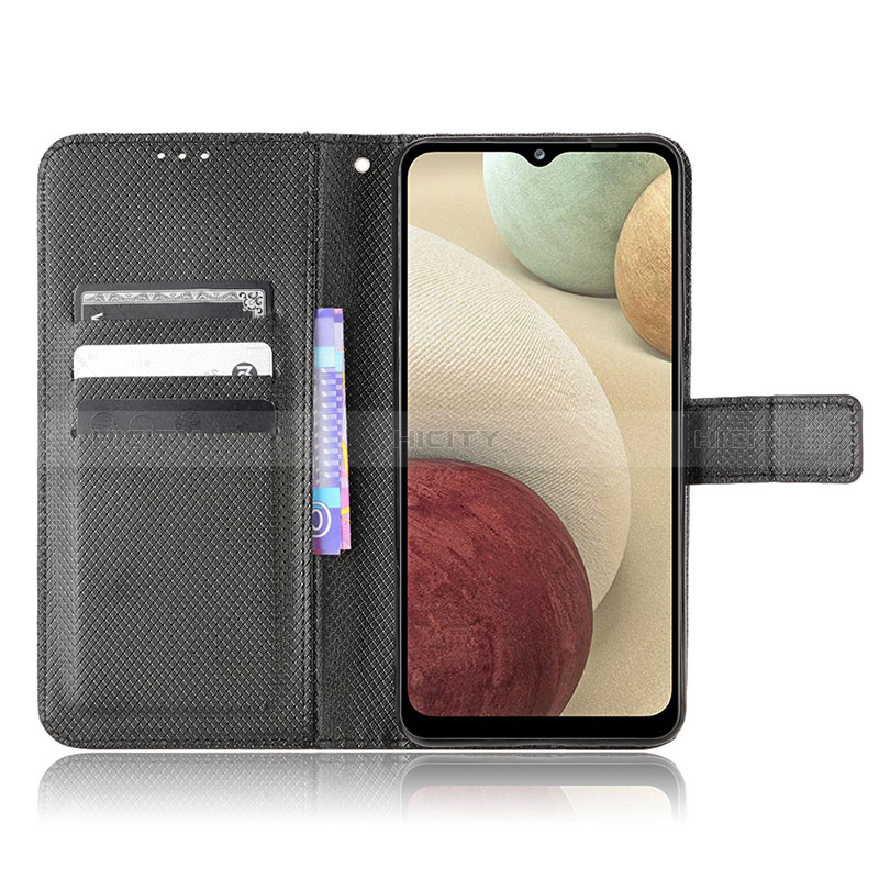 Coque Portefeuille Livre Cuir Etui Clapet BY1 pour Samsung Galaxy M12 Plus