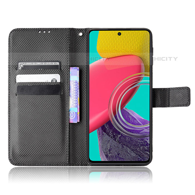 Coque Portefeuille Livre Cuir Etui Clapet BY1 pour Samsung Galaxy M53 5G Plus