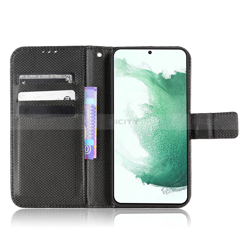 Coque Portefeuille Livre Cuir Etui Clapet BY1 pour Samsung Galaxy S22 5G Plus