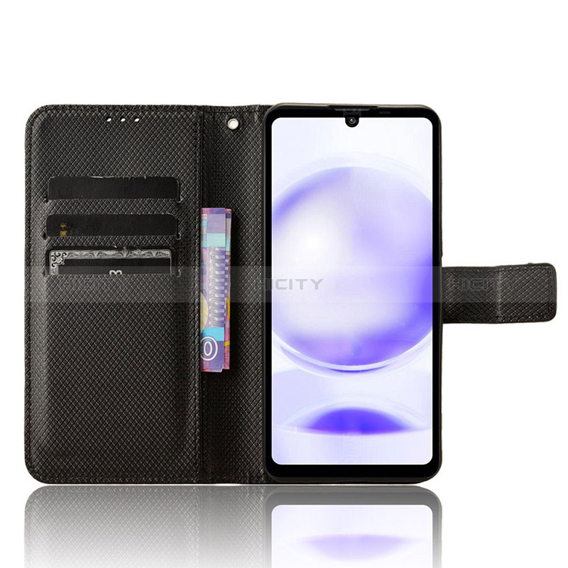 Coque Portefeuille Livre Cuir Etui Clapet BY1 pour Sharp Aquos Sense8 Plus