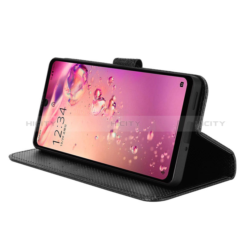 Coque Portefeuille Livre Cuir Etui Clapet BY1 pour Sharp Aquos Zero6 Plus