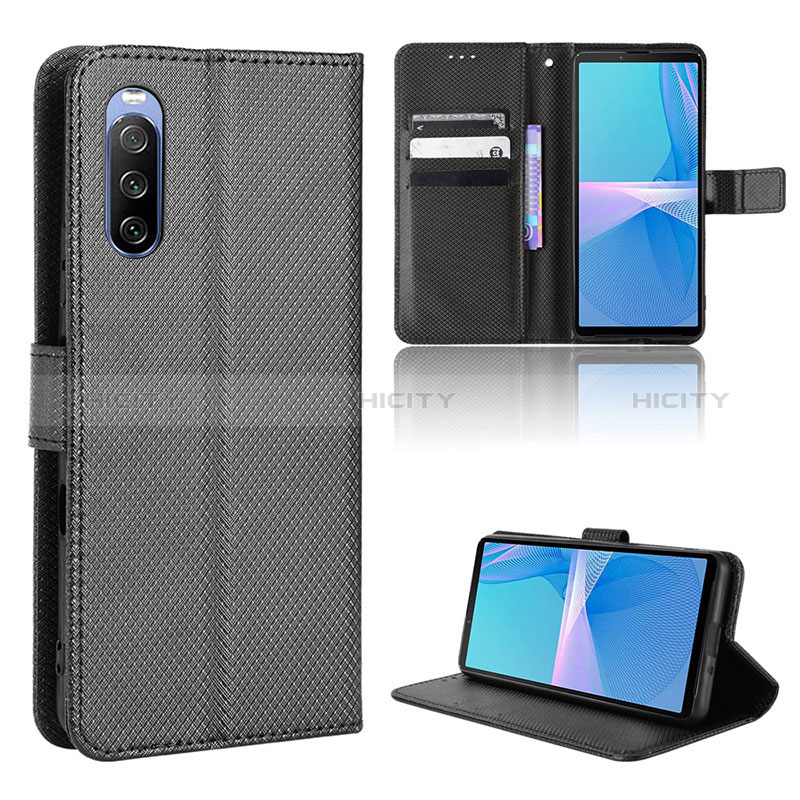 Coque Portefeuille Livre Cuir Etui Clapet BY1 pour Sony Xperia 10 III SO-52B Plus