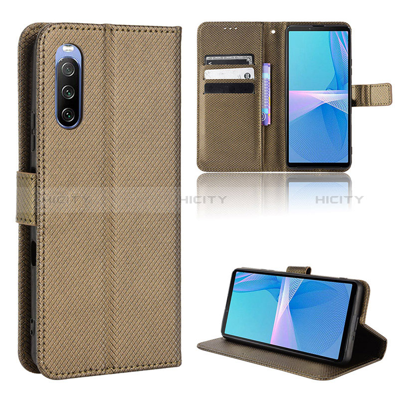 Coque Portefeuille Livre Cuir Etui Clapet BY1 pour Sony Xperia 10 III SO-52B Plus