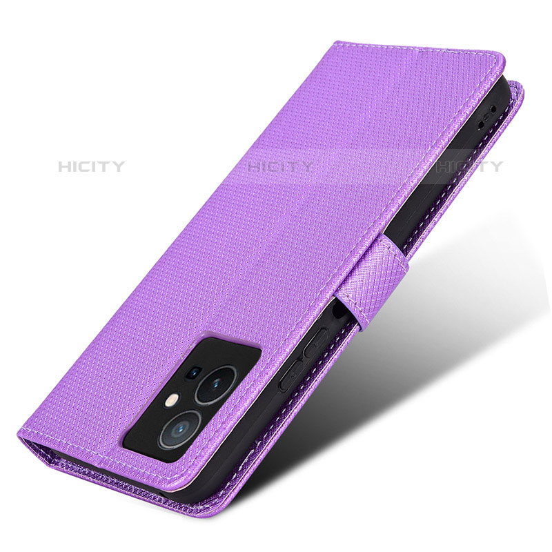 Coque Portefeuille Livre Cuir Etui Clapet BY1 pour Vivo iQOO Z6 5G Plus