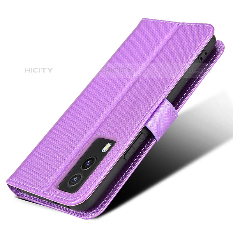 Coque Portefeuille Livre Cuir Etui Clapet BY1 pour Vivo V21e 5G Plus