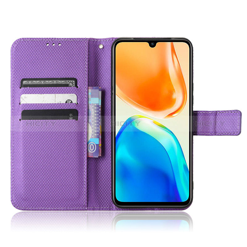 Coque Portefeuille Livre Cuir Etui Clapet BY1 pour Vivo V25e Plus