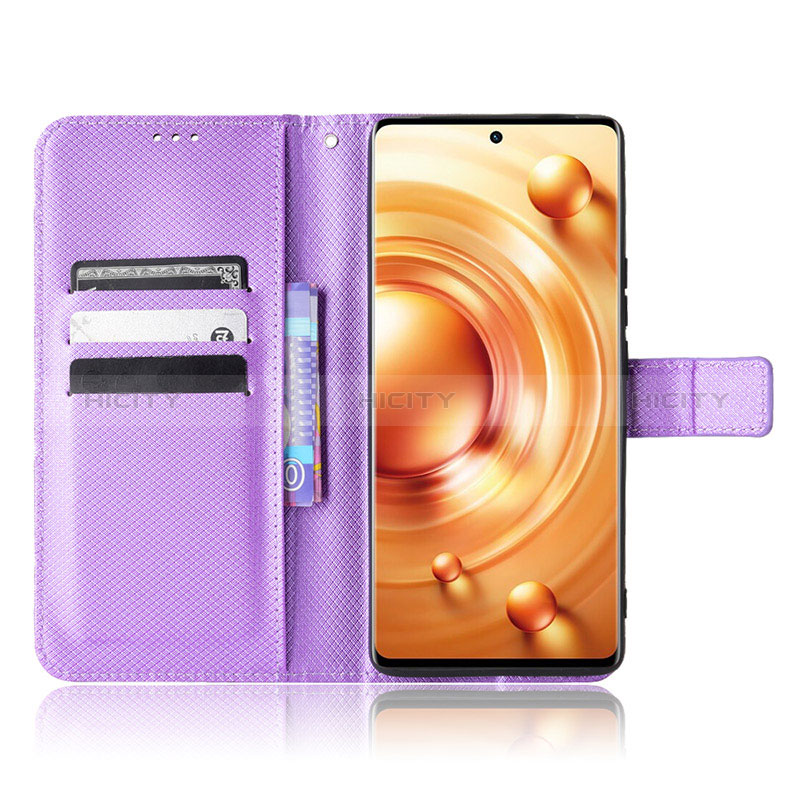 Coque Portefeuille Livre Cuir Etui Clapet BY1 pour Vivo X80 Pro 5G Plus