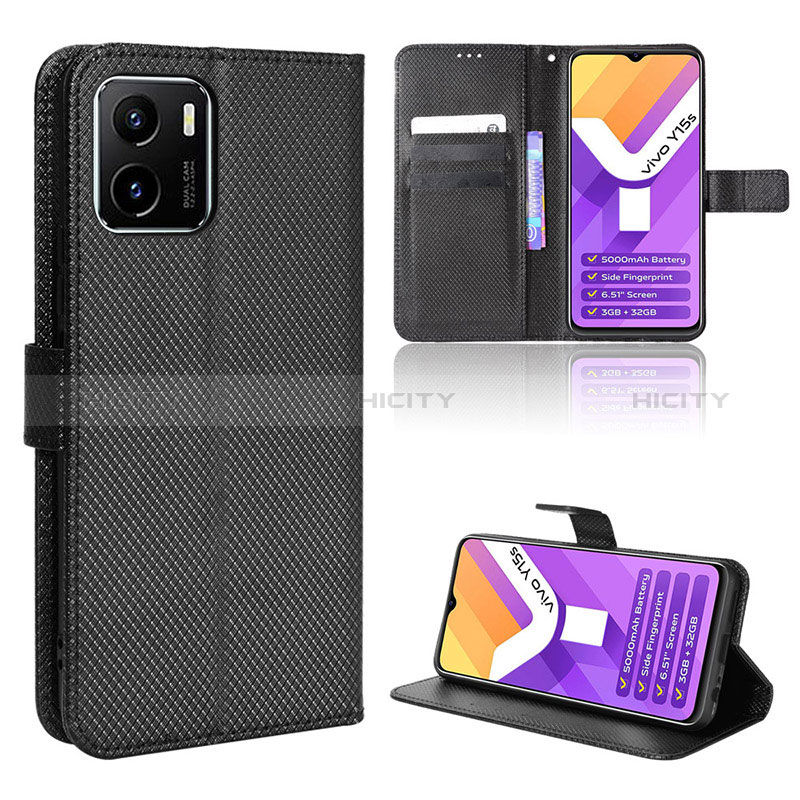 Coque Portefeuille Livre Cuir Etui Clapet BY1 pour Vivo Y10 t1 Plus