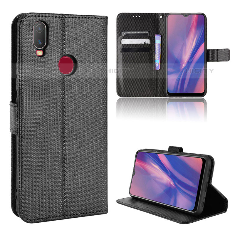 Coque Portefeuille Livre Cuir Etui Clapet BY1 pour Vivo Y12 Plus