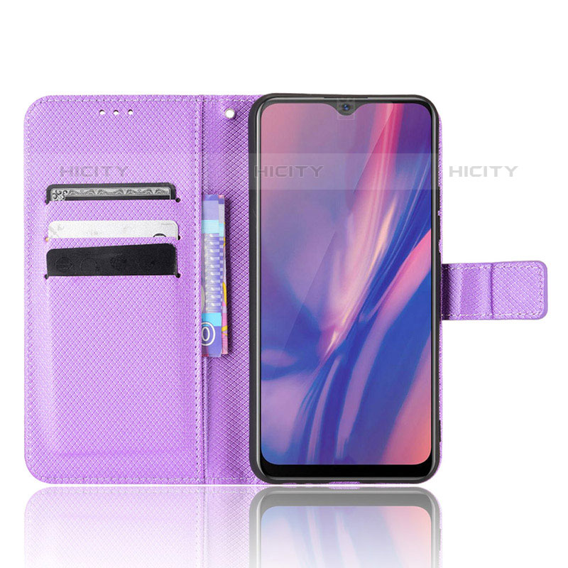 Coque Portefeuille Livre Cuir Etui Clapet BY1 pour Vivo Y15 Plus