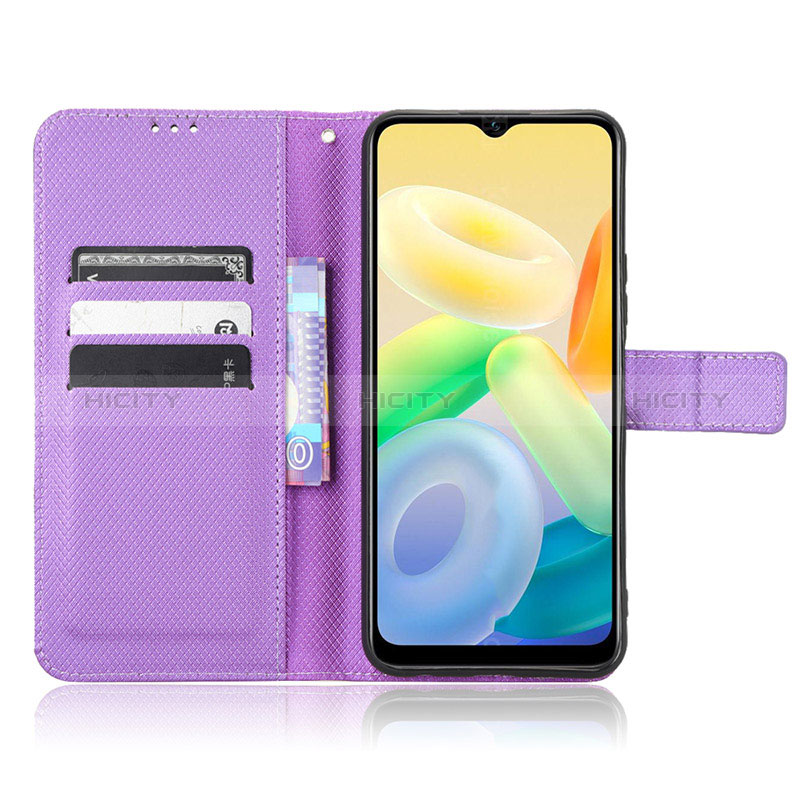 Coque Portefeuille Livre Cuir Etui Clapet BY1 pour Vivo Y16 Plus