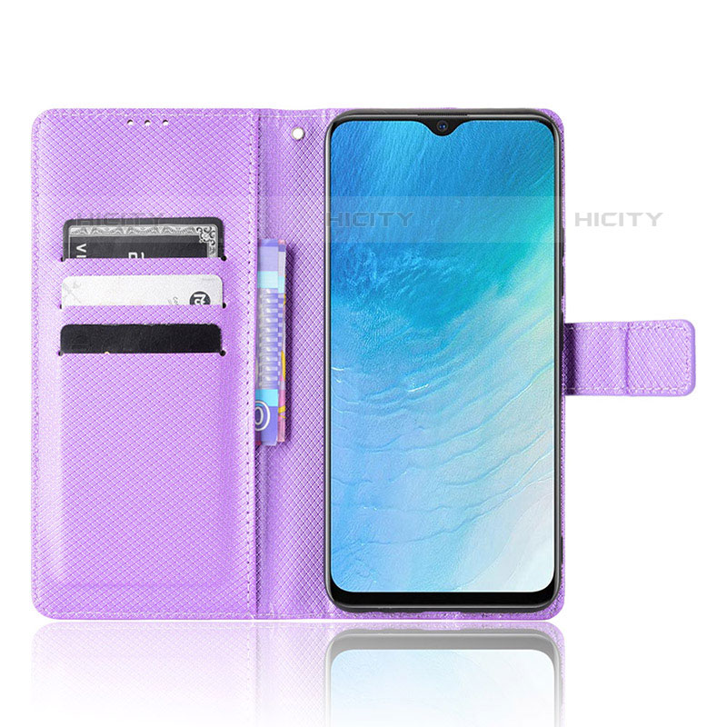 Coque Portefeuille Livre Cuir Etui Clapet BY1 pour Vivo Y19 Plus