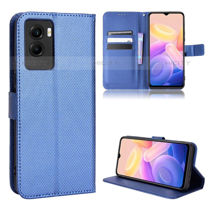 Coque Portefeuille Livre Cuir Etui Clapet BY1 pour Vivo Y72t Plus