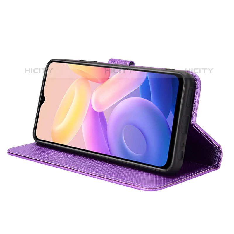 Coque Portefeuille Livre Cuir Etui Clapet BY1 pour Vivo Y72t Plus