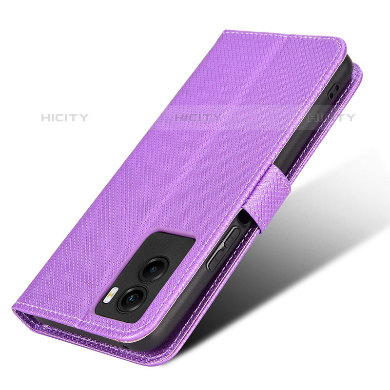 Coque Portefeuille Livre Cuir Etui Clapet BY1 pour Vivo Y72t Plus