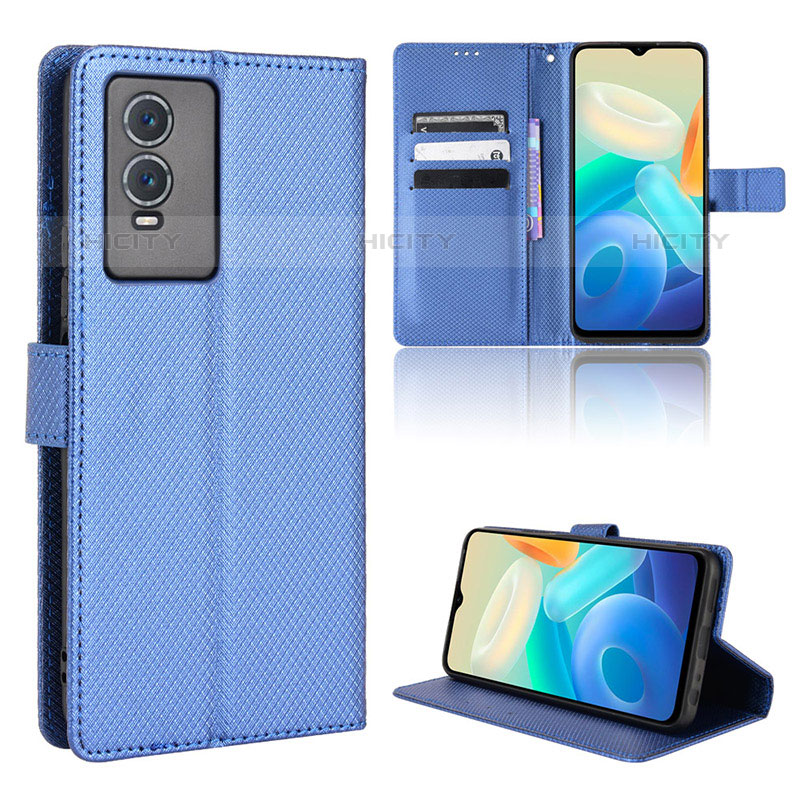 Coque Portefeuille Livre Cuir Etui Clapet BY1 pour Vivo Y74s 5G Plus