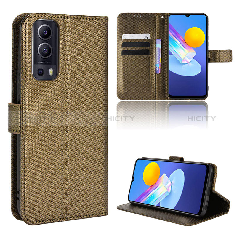 Coque Portefeuille Livre Cuir Etui Clapet BY1 pour Vivo Y75s 5G Plus