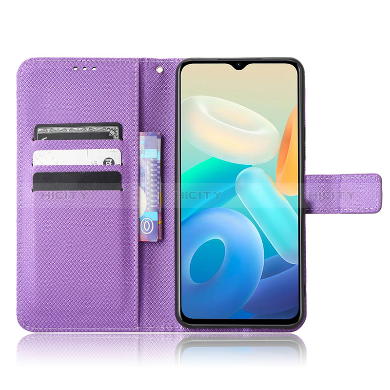 Coque Portefeuille Livre Cuir Etui Clapet BY1 pour Vivo Y77 5G Plus