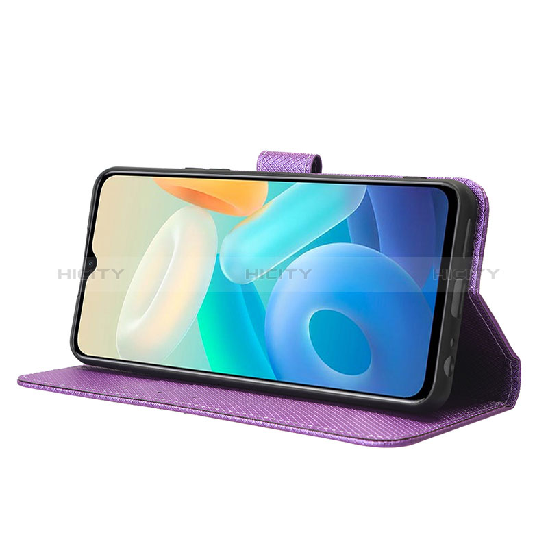 Coque Portefeuille Livre Cuir Etui Clapet BY1 pour Vivo Y77e 5G Plus