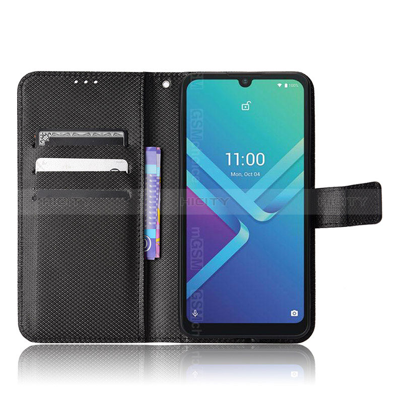 Coque Portefeuille Livre Cuir Etui Clapet BY1 pour Wiko Y82 Plus