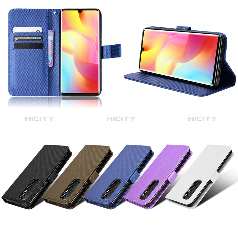 Coque Portefeuille Livre Cuir Etui Clapet BY1 pour Xiaomi Mi Note 10 Lite Plus