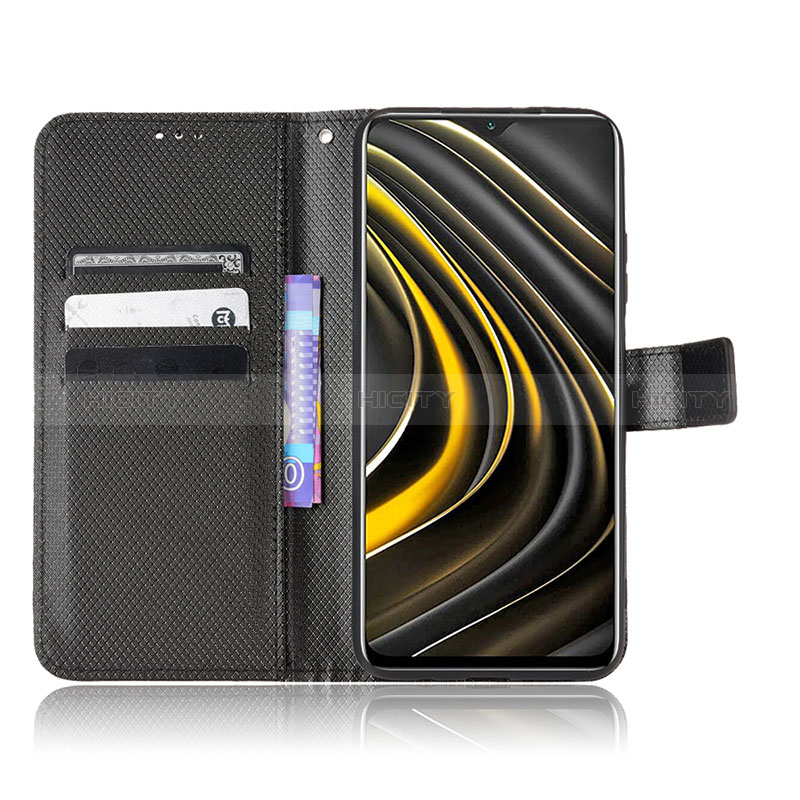 Coque Portefeuille Livre Cuir Etui Clapet BY1 pour Xiaomi Poco M3 Plus