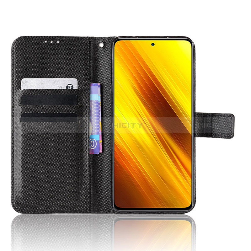 Coque Portefeuille Livre Cuir Etui Clapet BY1 pour Xiaomi Poco X3 Plus