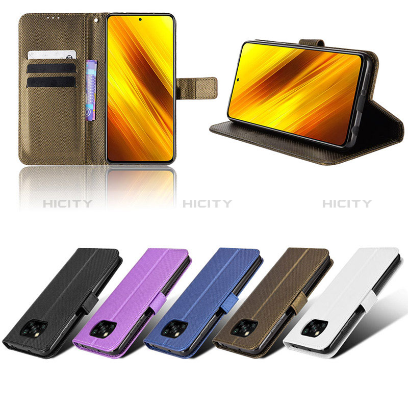 Coque Portefeuille Livre Cuir Etui Clapet BY1 pour Xiaomi Poco X3 Pro Plus