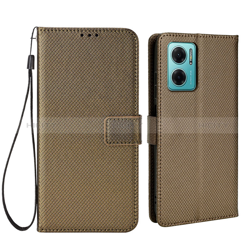 Coque Portefeuille Livre Cuir Etui Clapet BY1 pour Xiaomi Redmi 11 Prime 5G Plus