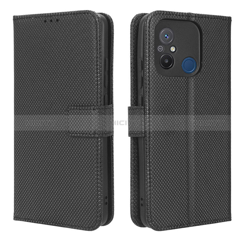 Coque Portefeuille Livre Cuir Etui Clapet BY1 pour Xiaomi Redmi 11A 4G Noir Plus