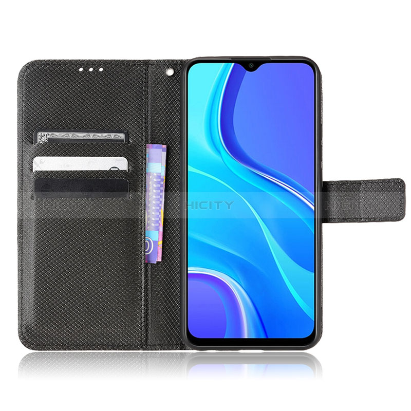 Coque Portefeuille Livre Cuir Etui Clapet BY1 pour Xiaomi Redmi 9 Plus