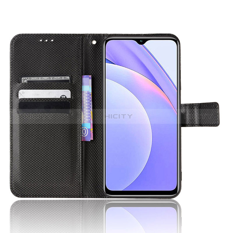 Coque Portefeuille Livre Cuir Etui Clapet BY1 pour Xiaomi Redmi 9 Power Plus