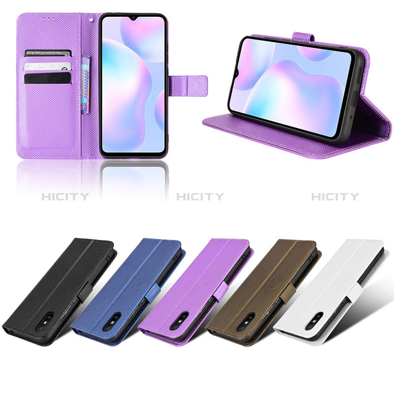 Coque Portefeuille Livre Cuir Etui Clapet BY1 pour Xiaomi Redmi 9A Plus