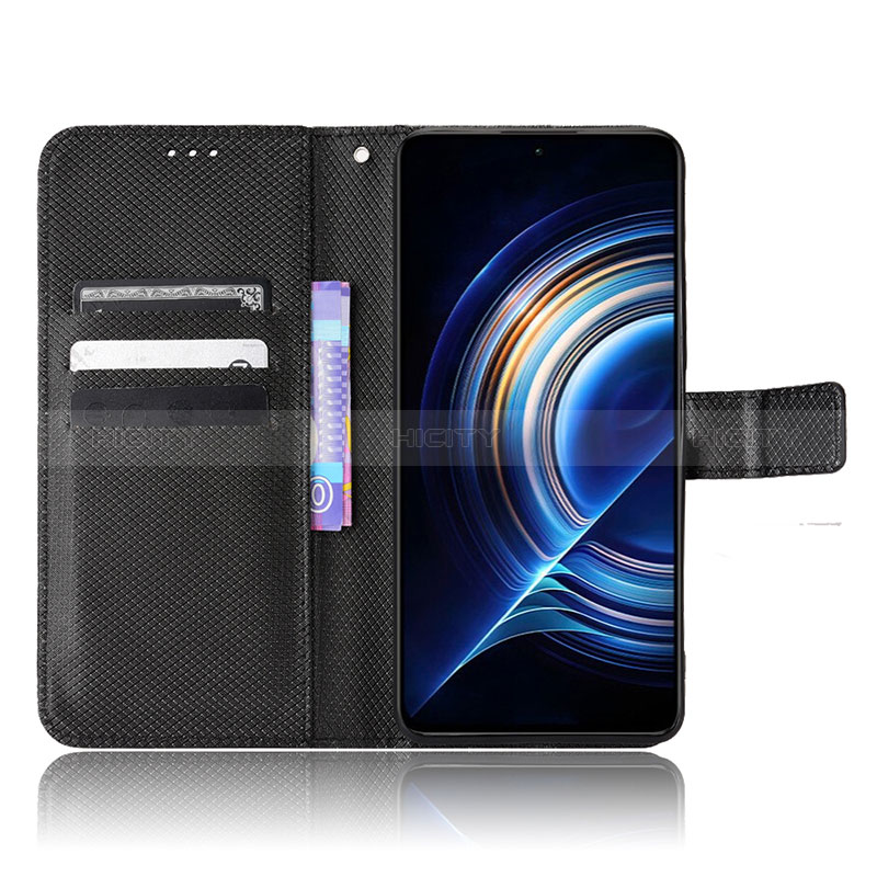 Coque Portefeuille Livre Cuir Etui Clapet BY1 pour Xiaomi Redmi K40S 5G Plus