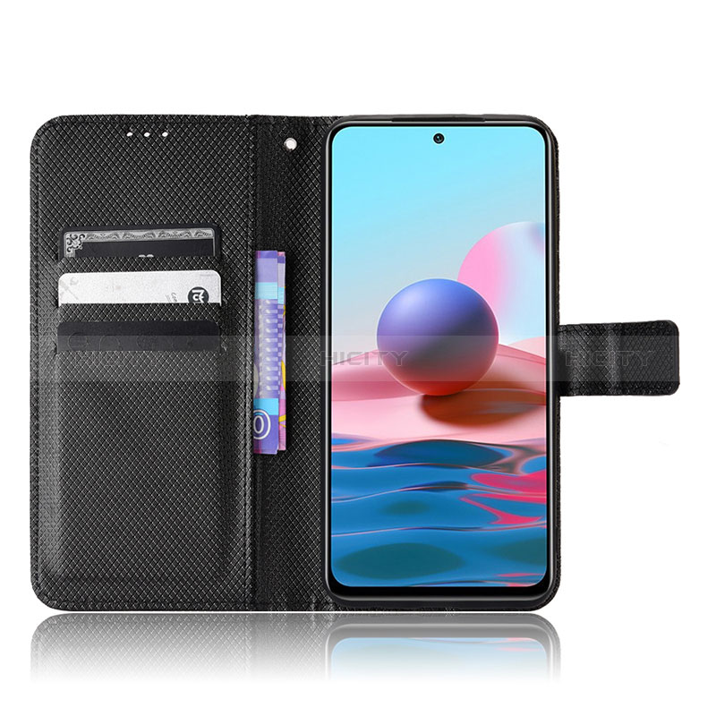 Coque Portefeuille Livre Cuir Etui Clapet BY1 pour Xiaomi Redmi Note 10S 4G Plus