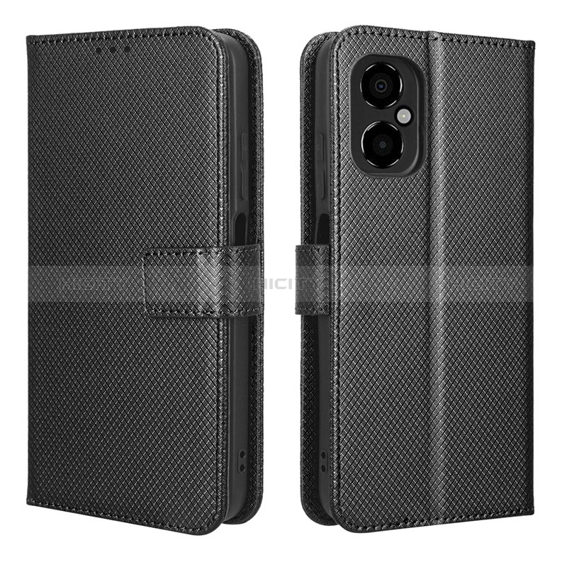 Coque Portefeuille Livre Cuir Etui Clapet BY1 pour Xiaomi Redmi Note 12R Pro 5G Noir Plus