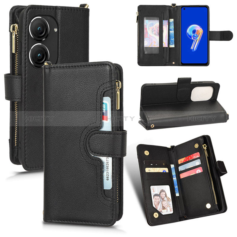 Coque Portefeuille Livre Cuir Etui Clapet BY2 pour Asus ZenFone 10 Plus