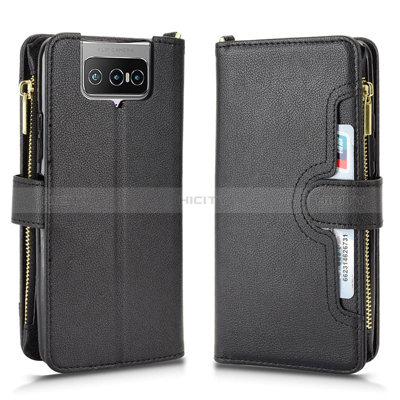 Coque Portefeuille Livre Cuir Etui Clapet BY2 pour Asus Zenfone 7 Pro ZS671KS Plus