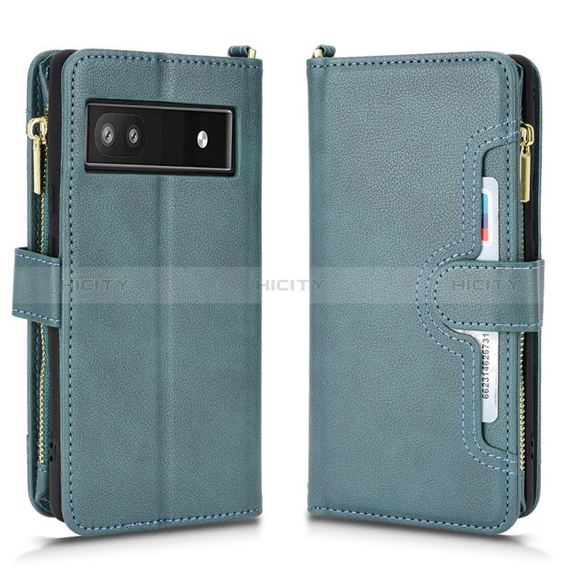 Coque Portefeuille Livre Cuir Etui Clapet BY2 pour Google Pixel 6a 5G Plus