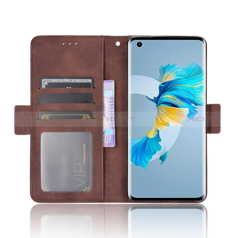 Coque Portefeuille Livre Cuir Etui Clapet BY2 pour Huawei Mate 40 Plus