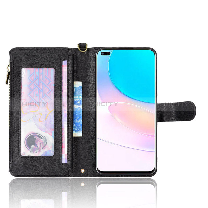 Coque Portefeuille Livre Cuir Etui Clapet BY2 pour Huawei Nova 8i Plus