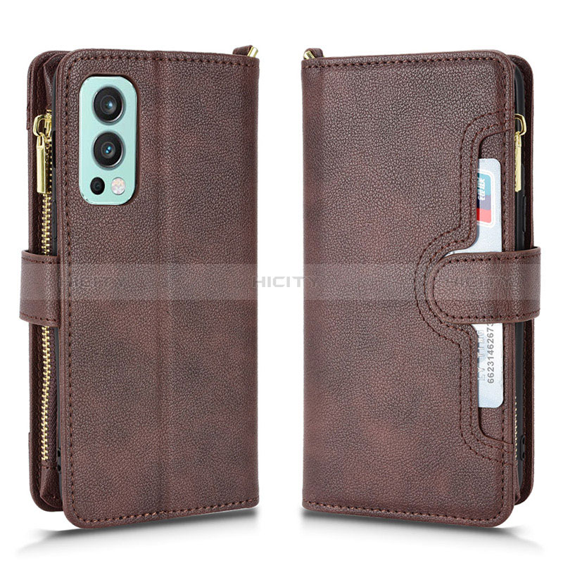 Coque Portefeuille Livre Cuir Etui Clapet BY2 pour OnePlus Nord 2 5G Plus