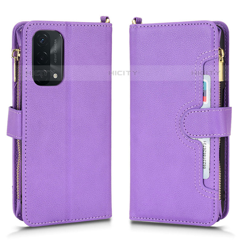 Coque Portefeuille Livre Cuir Etui Clapet BY2 pour OnePlus Nord N200 5G Plus