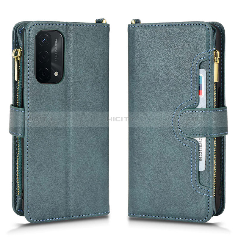 Coque Portefeuille Livre Cuir Etui Clapet BY2 pour Oppo A54 5G Plus